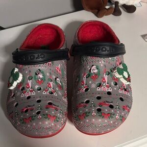 Disney Gray and Red Women's Shoes